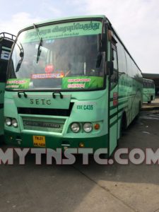 SETC Coimbatore to Chennai AC