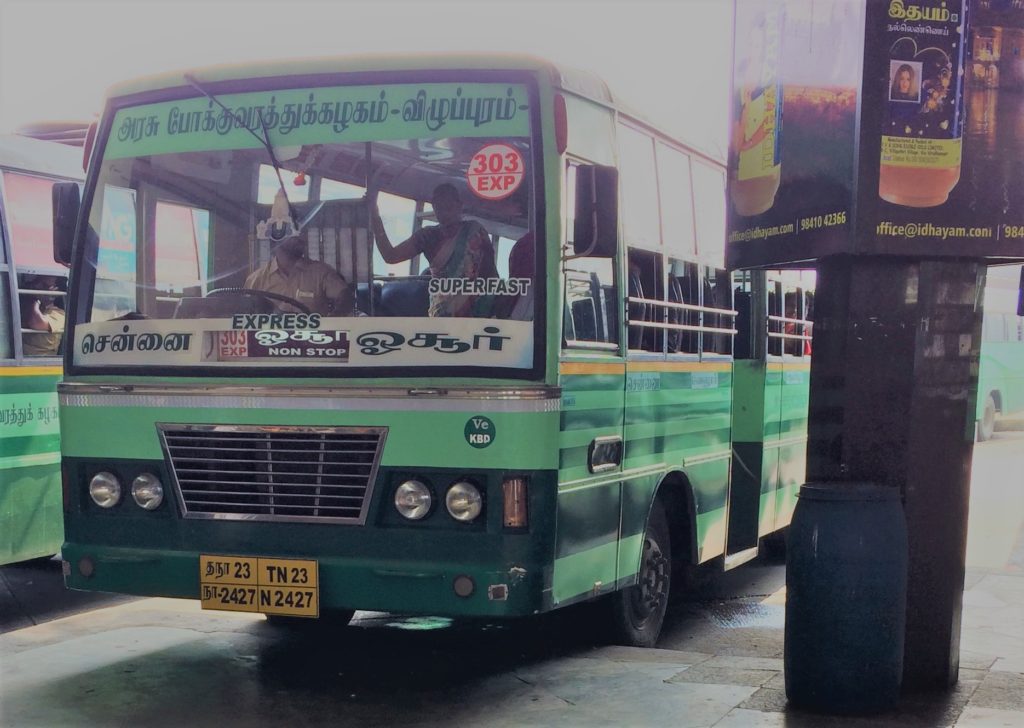 TNSTC Chennai to Hosur Express Service