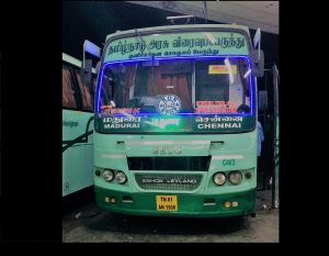 SETC bus timing Chennai To Madurai