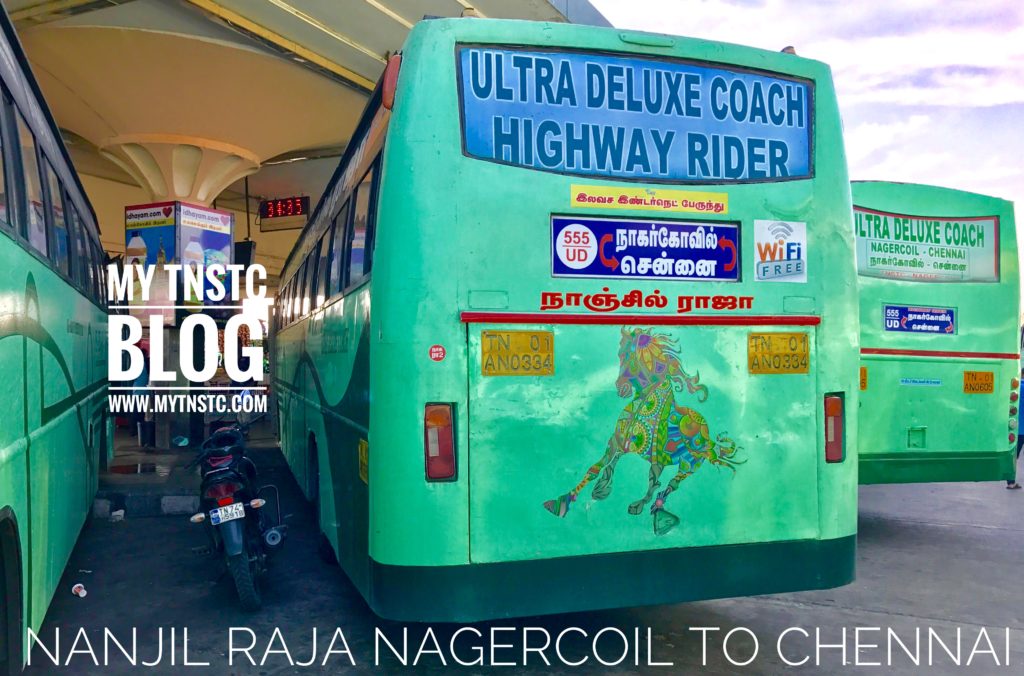 TNSTC Nagercoil To Chennai Free 4G Wifi Ultra Deluxe 555 UD Nanjil Raja