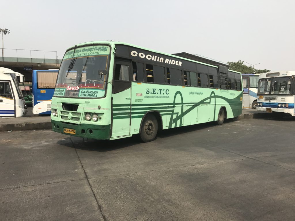 Vellore Trivandrum SETC Bus Schedule 795 UD