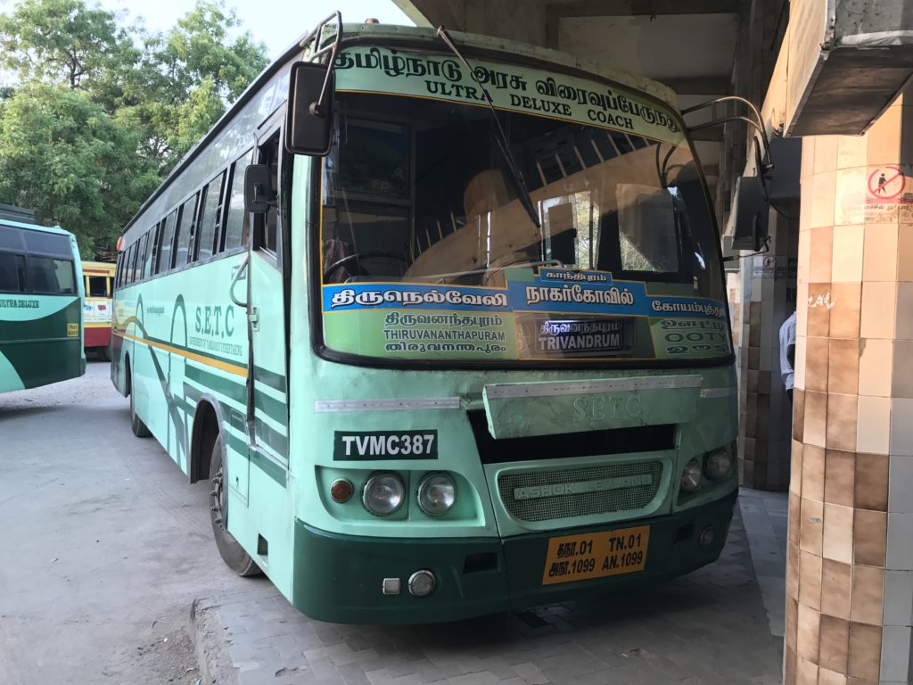 Chennai to Arimalam SETC Bus 126 A