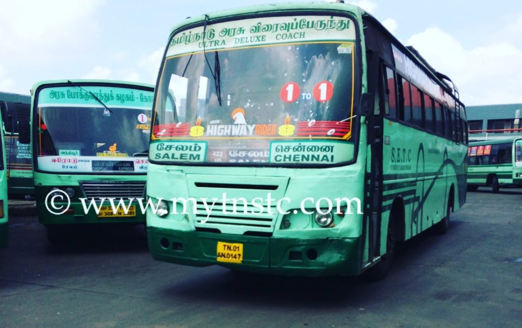 Chennai to Iluppur SETC Bus Timing