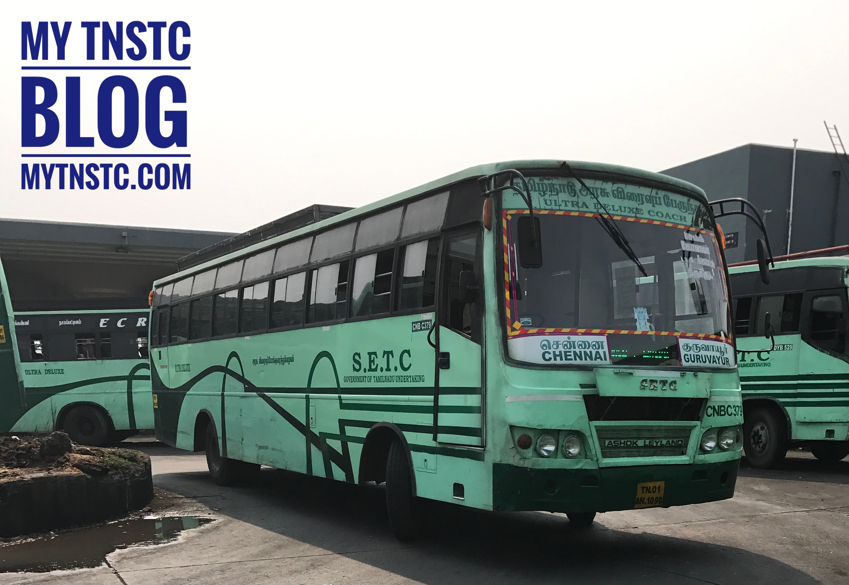 Chennai To Guruvayoor SETC Non AC Bus Service Timing Tickets