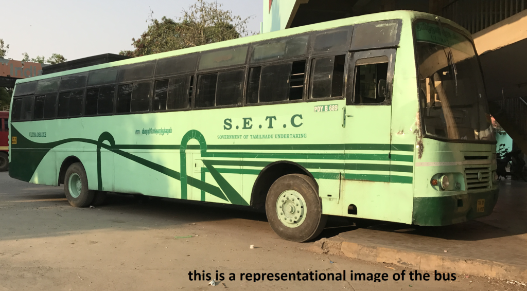 Kanyakumari to Ooty SETC Bus Service And Timing 664 EUD 664 KUD 663 UD