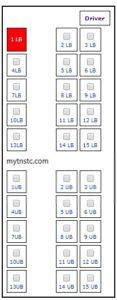SETC AC Sleeper Bus Timings From Salem to Chennai CMBT with Seat Layout