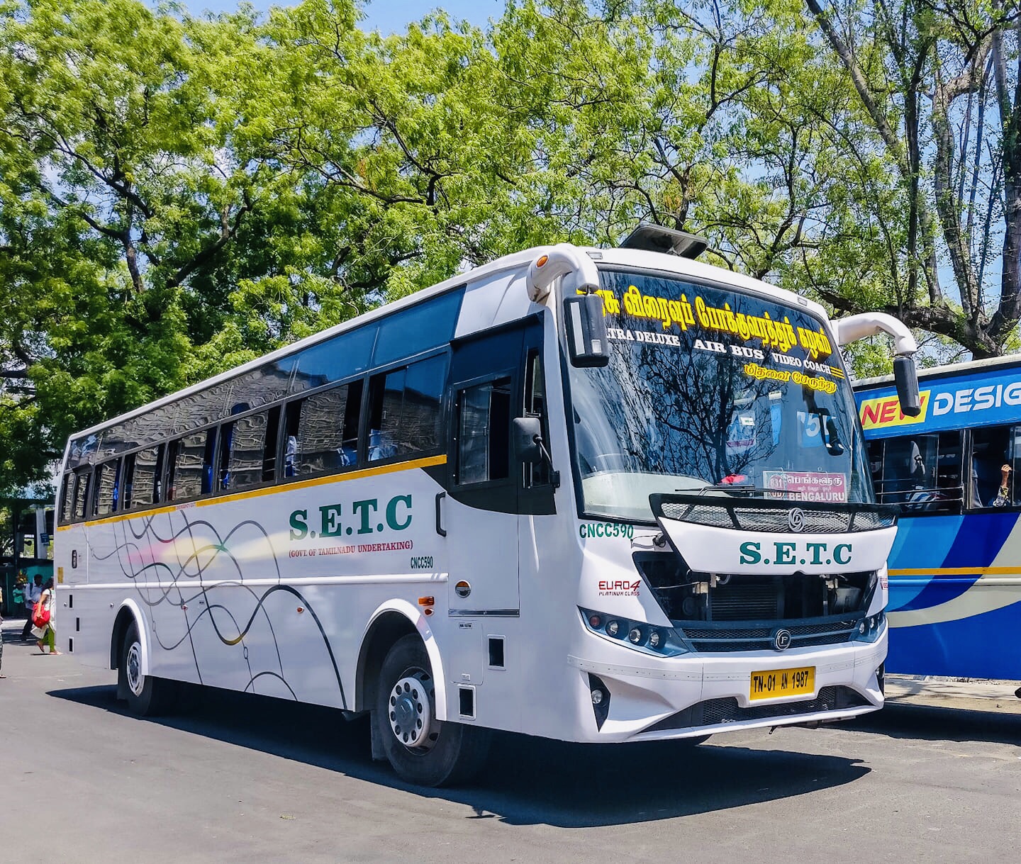 SETC Bus Timings From Kalpakkam