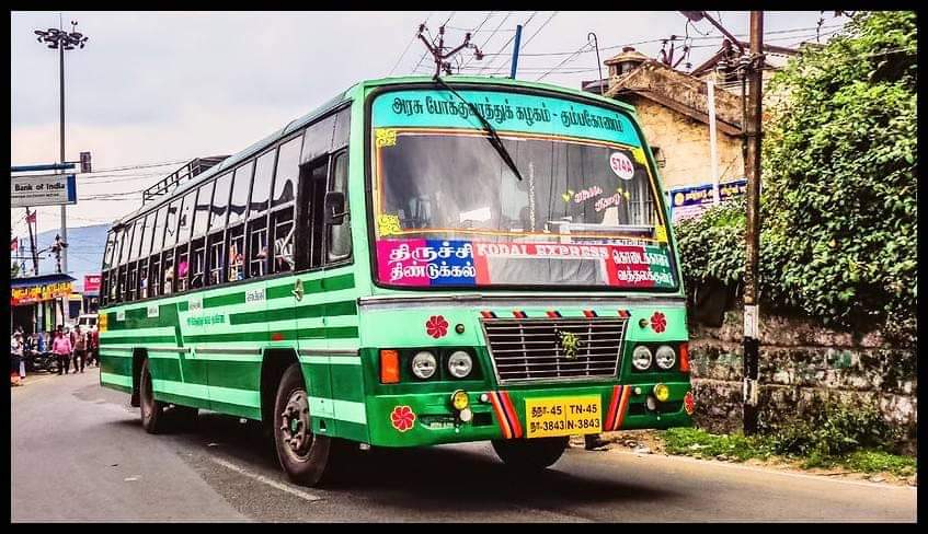 TNSTC bus timings Kodaikanal Dindigul