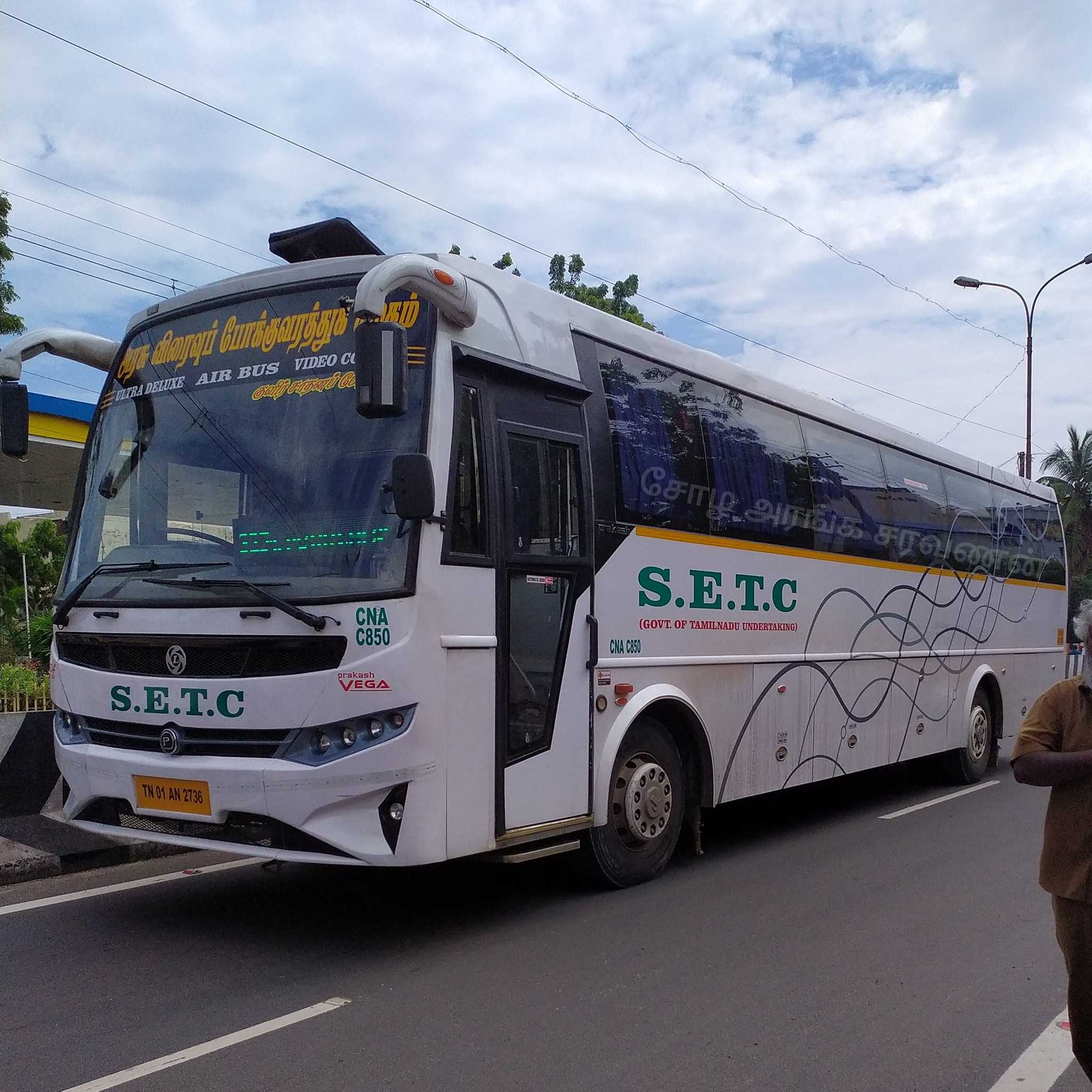 SETC AC Seater Bus Timings From Chennai To Madurai