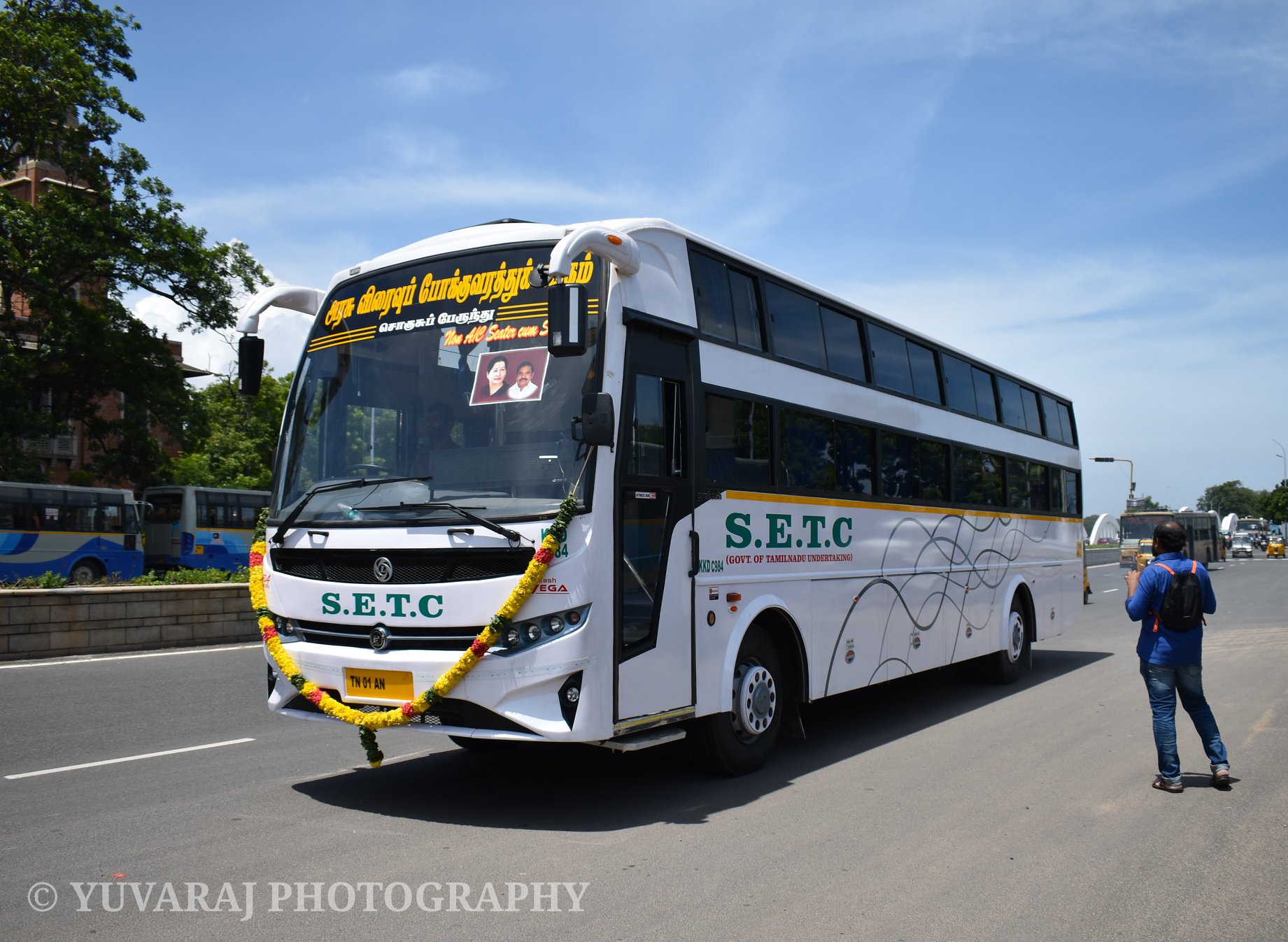 Salem To Chennai Non AC Seater Cum Sleeper Bus Service Timings