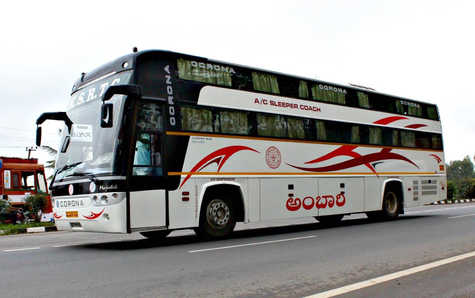 ksrtc bangalore to chennai volvo bus time