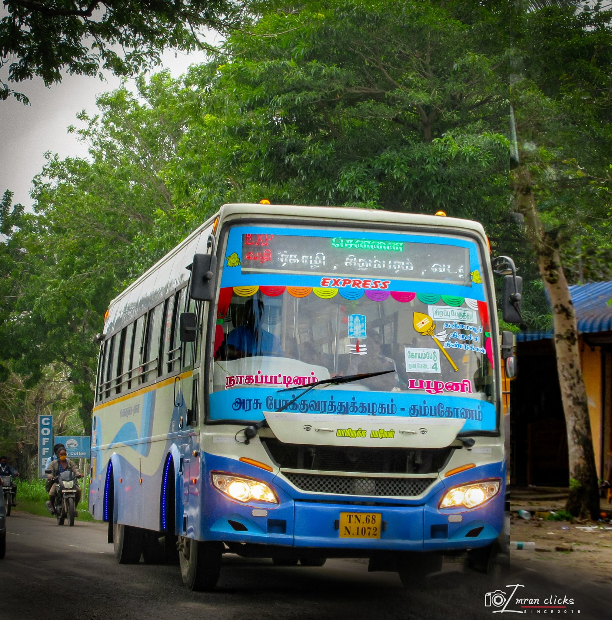 TNSTC Non AC Bus Service Timings From Nagapattinam to Palani