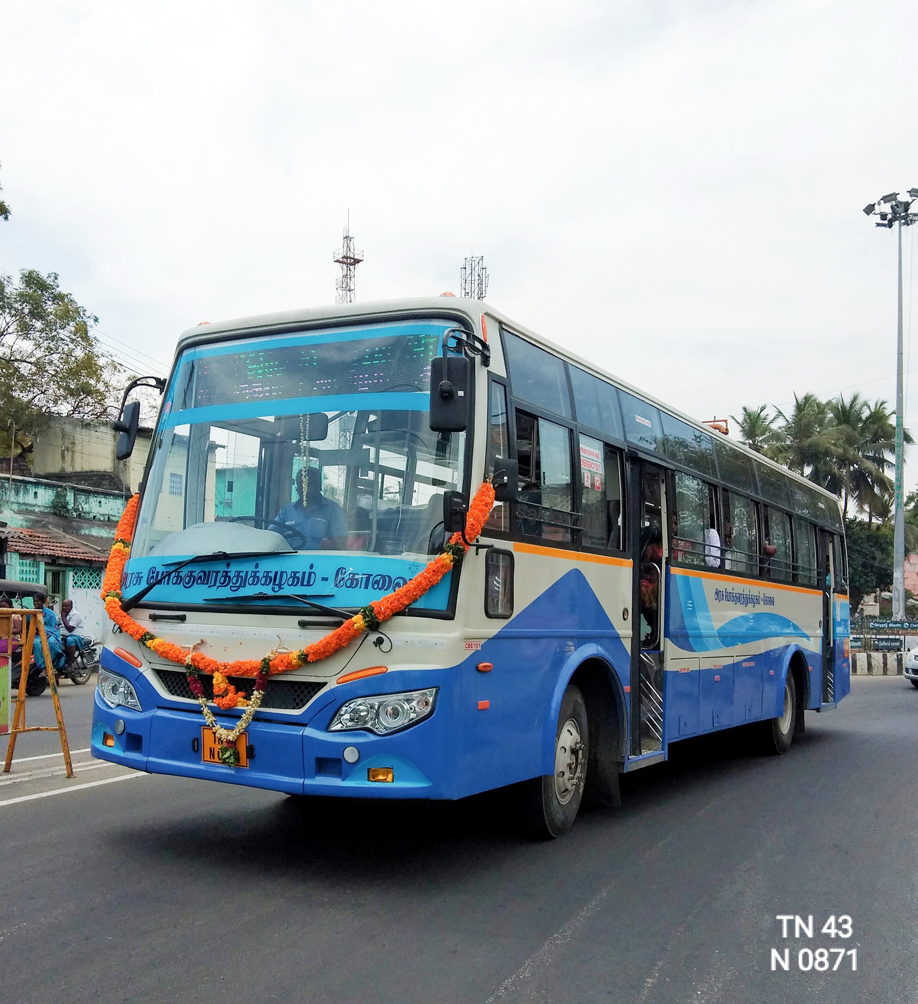 TNSTC Non AC Bus Service Timings From Usilampatti to Theni